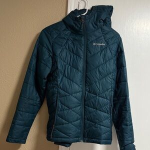 Columbia Women's Puffer Jacket - Dark Teal